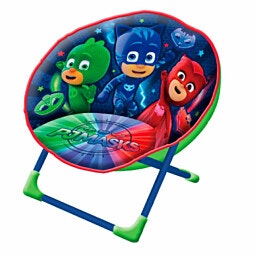 כיסא מתקפל לילדים מרופד ונוח עם דמויות שכולם אוהבים - פי גיי מסקס