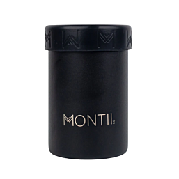 MontiiCo Insulated Can & Bottle Cooler - Coal שומר קור לפחיות ובקבוקים