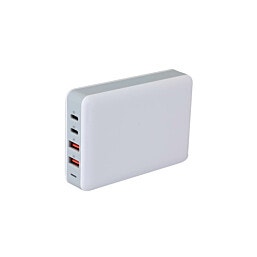 מטען שולחני 65W לבן 4 יציאות