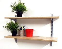 קיט מדפים מודולרי  REGALO  סמ 30X80 אלון