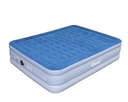 GLAMP בצבע כחול\אפור מבית GTAB46 מזרן זוגי עבה מתנפח דגם