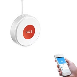 לחצן מצוקה SOS כפתור מצוקה אלחוטי למבוגרים ילדים ועוד ..הפתרון המושלם לקריאה לעזרה בעת צרה