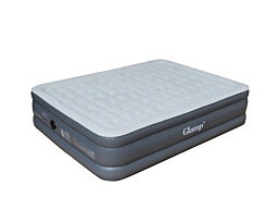 GLAMP בצבע אפור כהה ובהיר מבית GTAB46 מזרן זוגי עבה מתנפח דגם