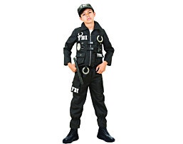 תחפושת לפורים שוטר FBI לילדים – שושי זוהר מידה 6
