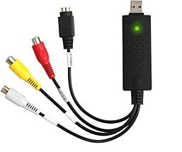 USB בחיבור DVDממיר קלטות וידאו ל