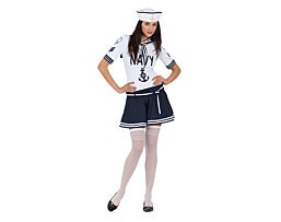 L תחפושת פורים לנשים מלחית חיל הים רודריגז מידה