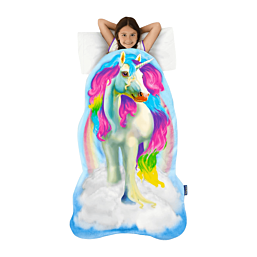 שמיכה לבישה חד קרן לילדים  Blankie Tails - רכה ונעימה במיוחד