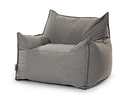 SICILIA Outdoors פוף לחוץ צבע אפור אבן