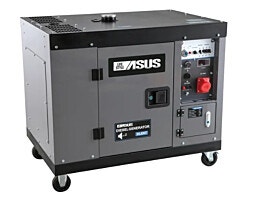 גנרטור דיזל מושתק 7000W חד פאזי  בהפעלת ATS אוטומטי