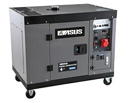 גנרטור דיזל מושתק תלת פאזי 10000W בהפעלת ATS אוטומטי