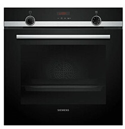 Siemens HB574ABR3F תנור בנוי פירוליטי שחור