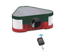 SolarX אזעקה סולארית 360 עם 3 חיישנים מבית