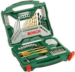 Bosch X-Line סט 70 חלקים ביטים ומקדחים