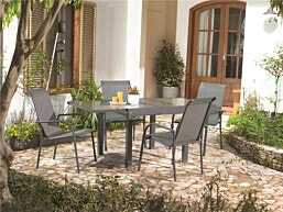 PATIO SLING מערכת ריהוט לחצר 5 חלקים