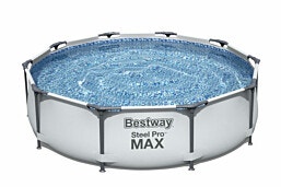 BESTWAY-בריכה עגולה עם משאבה 305x76 - דגם 56408