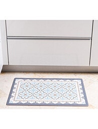 שטיח PVC במידות 51X150 דגם וינט'ג מסגרת אפורה ותבלינים