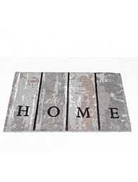 שטיח כניסה לבית דגם פנטזיה HOME מידה 45X75 בגוון אפור