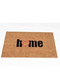 שטיח כניסה לבית דגם פנטזיה HOME במידות 45X75 לב