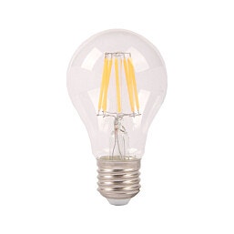 נורת אדיסון דמוי פחם LED E27 8W אור לבן