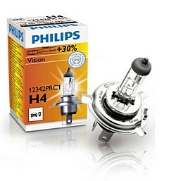 PHILIPS PREMIUM 30% 12V H4 נורה