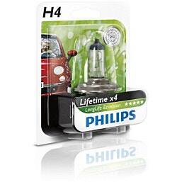 PHILIPS L.LIFE ECO 60/55W 12V H4 נורה