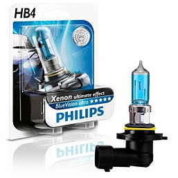 PHILIPS BLUEVISION 55W 12V 9006 HB4 נורה