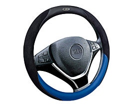 כיסוי הגה רייסינג   כחול