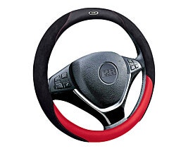 כיסוי הגה רייסינג   אדום