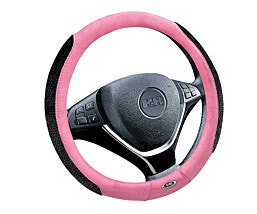 כיסוי הגה אינפיניטי   ורוד