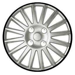 סט טסות WINJET 15 כסף+שחור