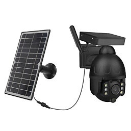 VisionTek מבית A מצלמת אבטחה אלחוטית סולארית 360 דגם