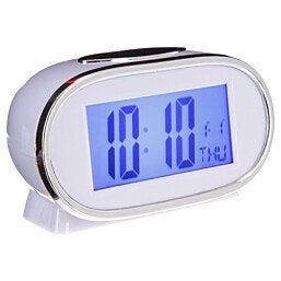 LCD שעון מעורר פלסטיק
