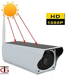 VisionTech מצלמת אבטחה על אנרגיה סולארית מבית