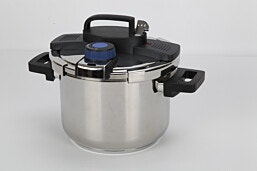 FAST COOK סיר לחץ 22 סמ 6 ליטר שחור