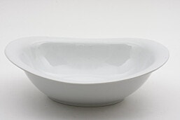 simply white קערה אובלית 28.522 סמ פורצלן