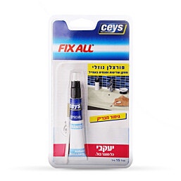 פורצלן נוזלי לטיפול בכיור ואמבט 15 מל