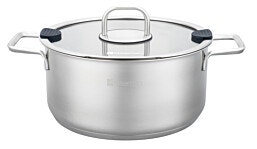 24 סמ 7.2 ליטר סיר נירוסטה גבוה Silvere 