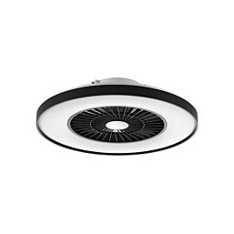 60x17 דגם פניקס גוון שחור CCT 40W מאוורר תקרה
