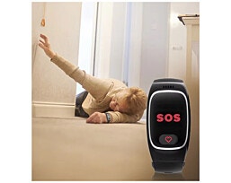 שעון מצוקה עם מד דופק SOS למבוגרים כולל אפשרות איתור