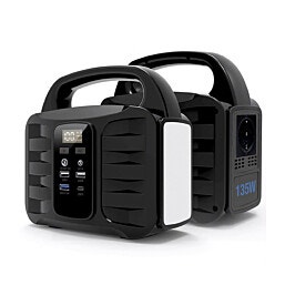 תחנת כוח ניידת 135W  כולל שקע חשמל דגם 52096