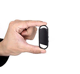 8GB מקליט קול נסתר שאקל סמוי כולל הפעלה קולית