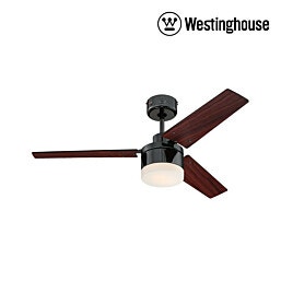 מאוורר תקרה 42" מסדרת Marino דגם 73007-2848 בצבע שחור/דובדבן