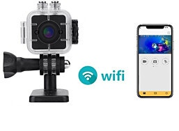 VisionTek But91 1080 אלחוטית זעירה לפעילויות ספורט ופנאיP מצלמת אקסטרים