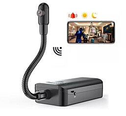 Visiontek BATR2 מצלמה אלחוטית זעירה נסתרת עם מיקרופון מובנה