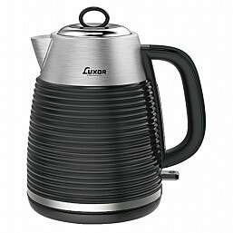 קומקום חשמלי דגם Luxor Premium K027FN צבע שחור ונירוסטה