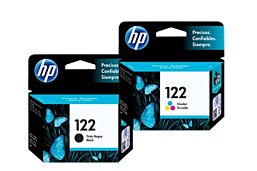 HP 122 סט ראשי דיו צבעוני ושחור דגם