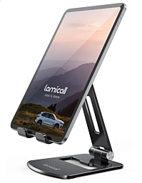 מעמד לטאבלט מתקפל ומתכוונן Lamicall דגם DT05 צבע שחור