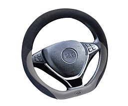 כיסוי הגה דנוור אפור